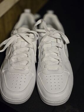 Nike All-White Low Top Sneakers